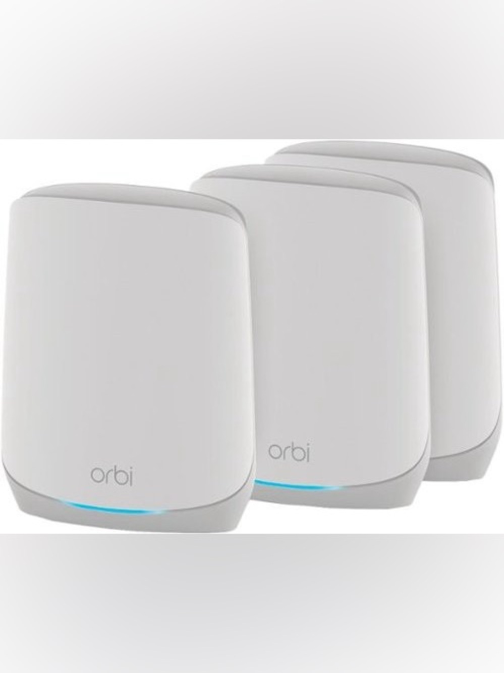 NEW NETGEAR - Orbi 660 Series AX3800 Tri-Band Mesh Wi-Fi 6 System 3-pack White
